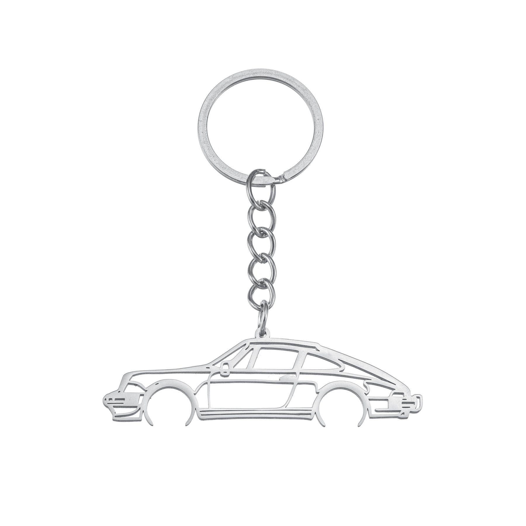 Porsche 911 Turbo 3.0 Keychain