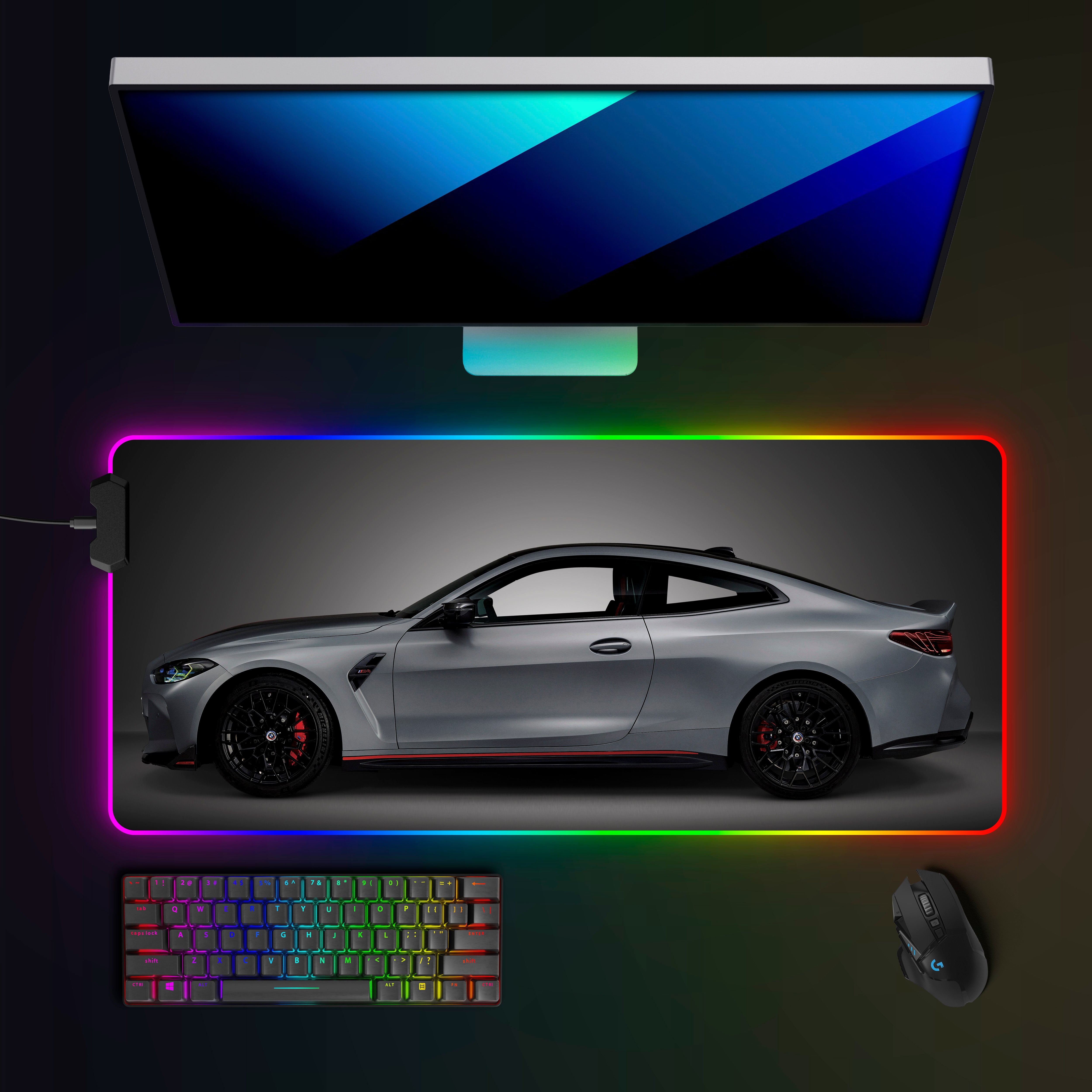 BMW M4 CSL (G82) RGB Mousepad