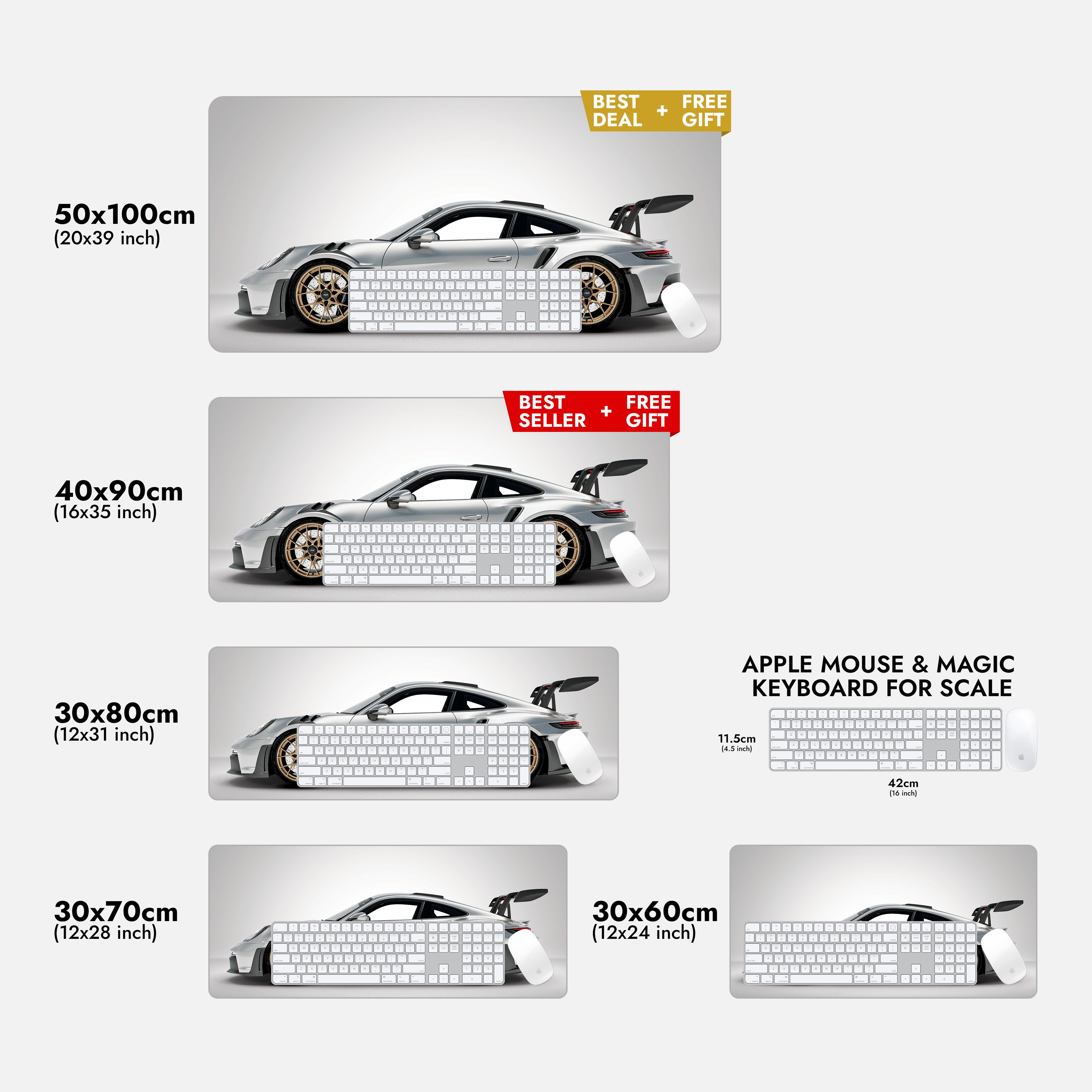 Porsche 911 GT3 RS (992) Mousepad