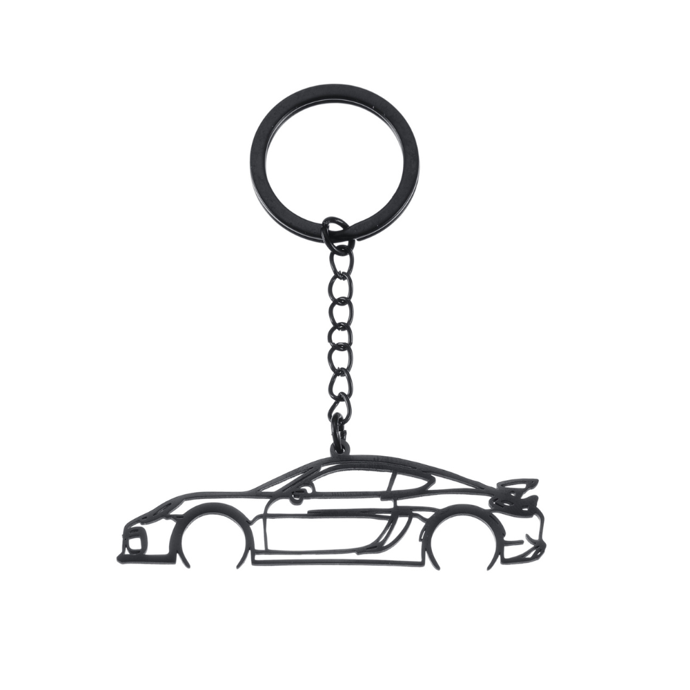 Porsche 981 Cayman GT4 Keychain
