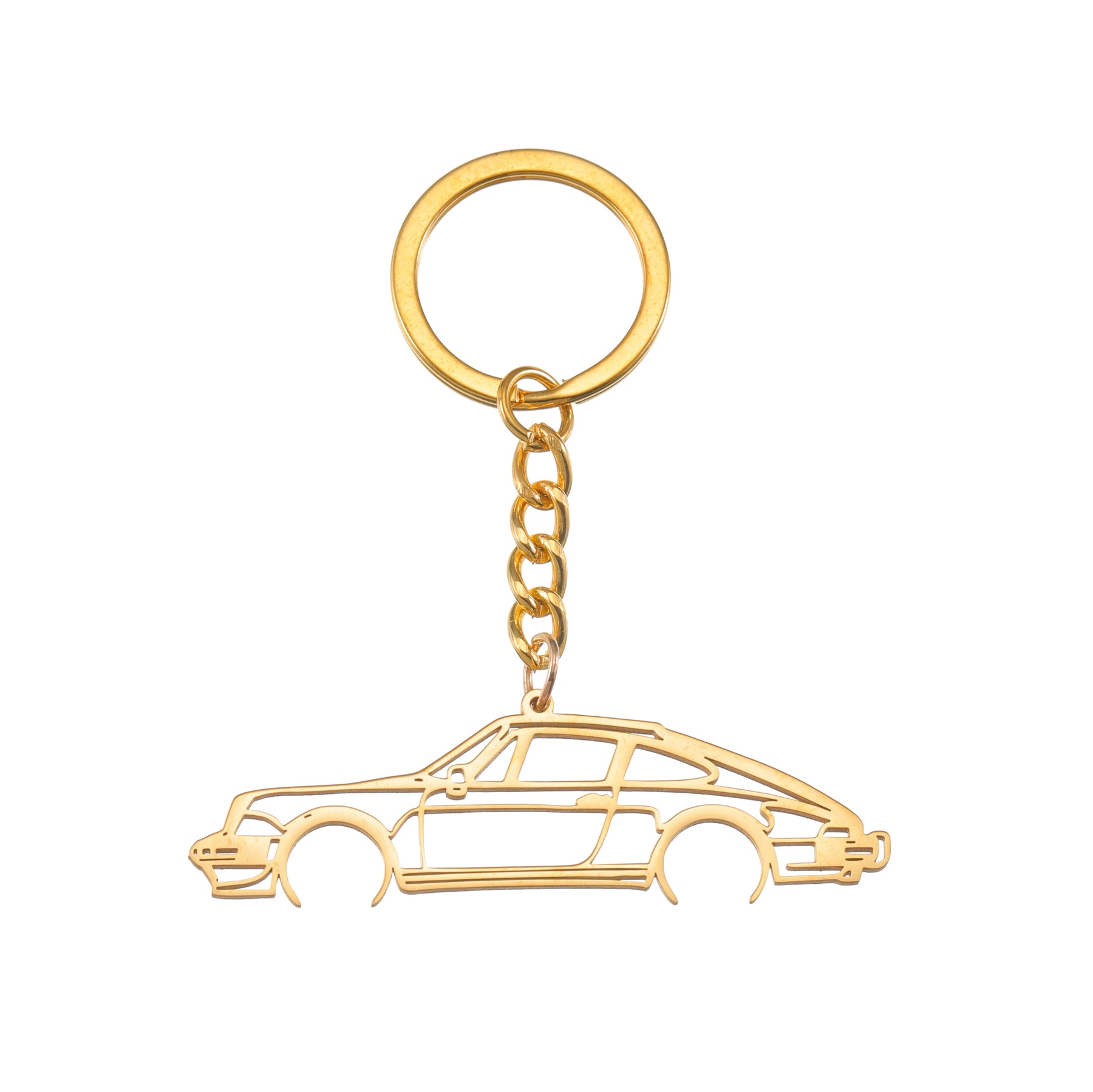 Porsche 911 Turbo 3.0 Keychain