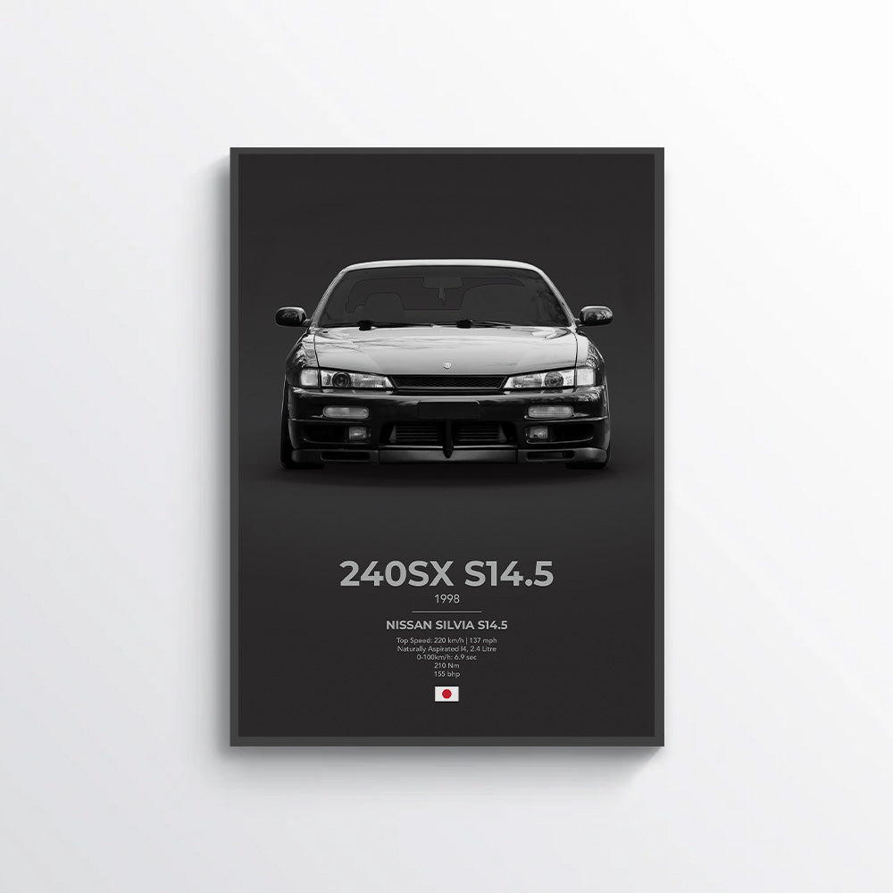 Nissan 240SX S14.5 Poster