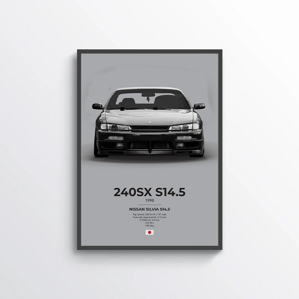 Nissan 240SX S14.5 Poster