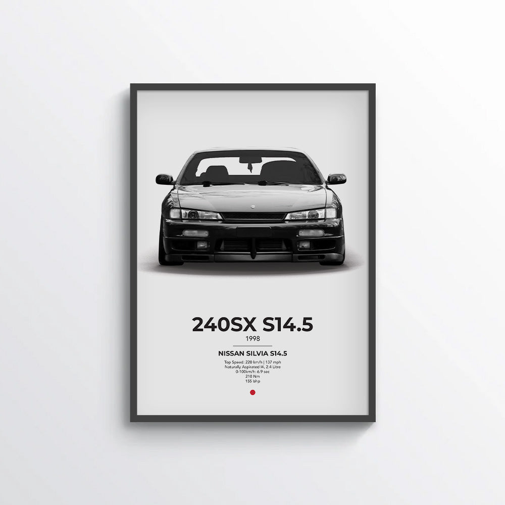 Nissan 240SX S14.5 Poster