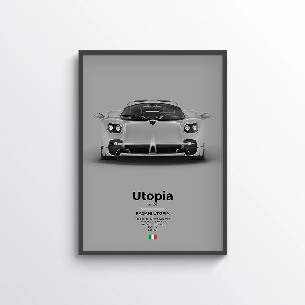 Pagani Utopia Poster