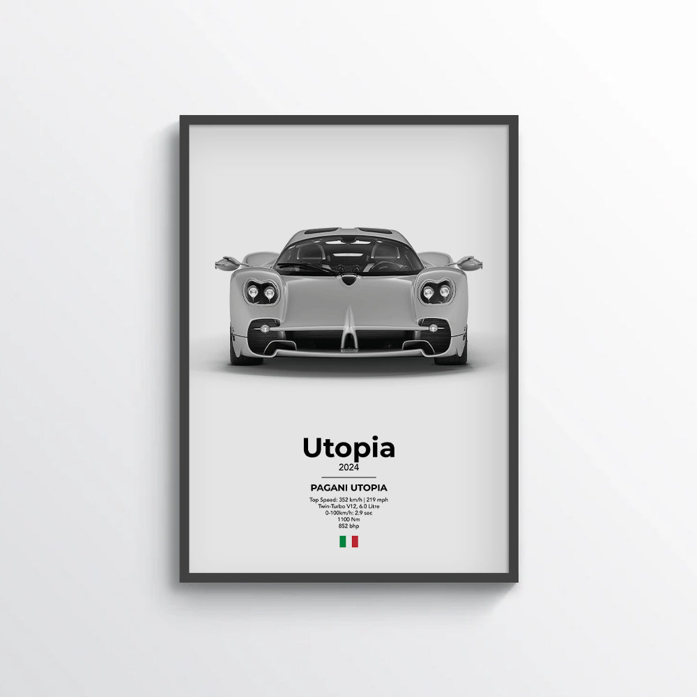 Pagani Utopia Poster