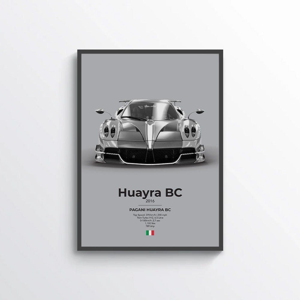 Pagani Huayra BC Poster