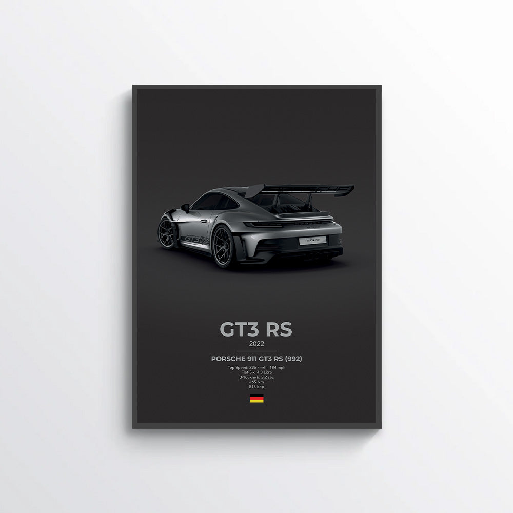 Porsche 911 GT3 RS (992) Poster