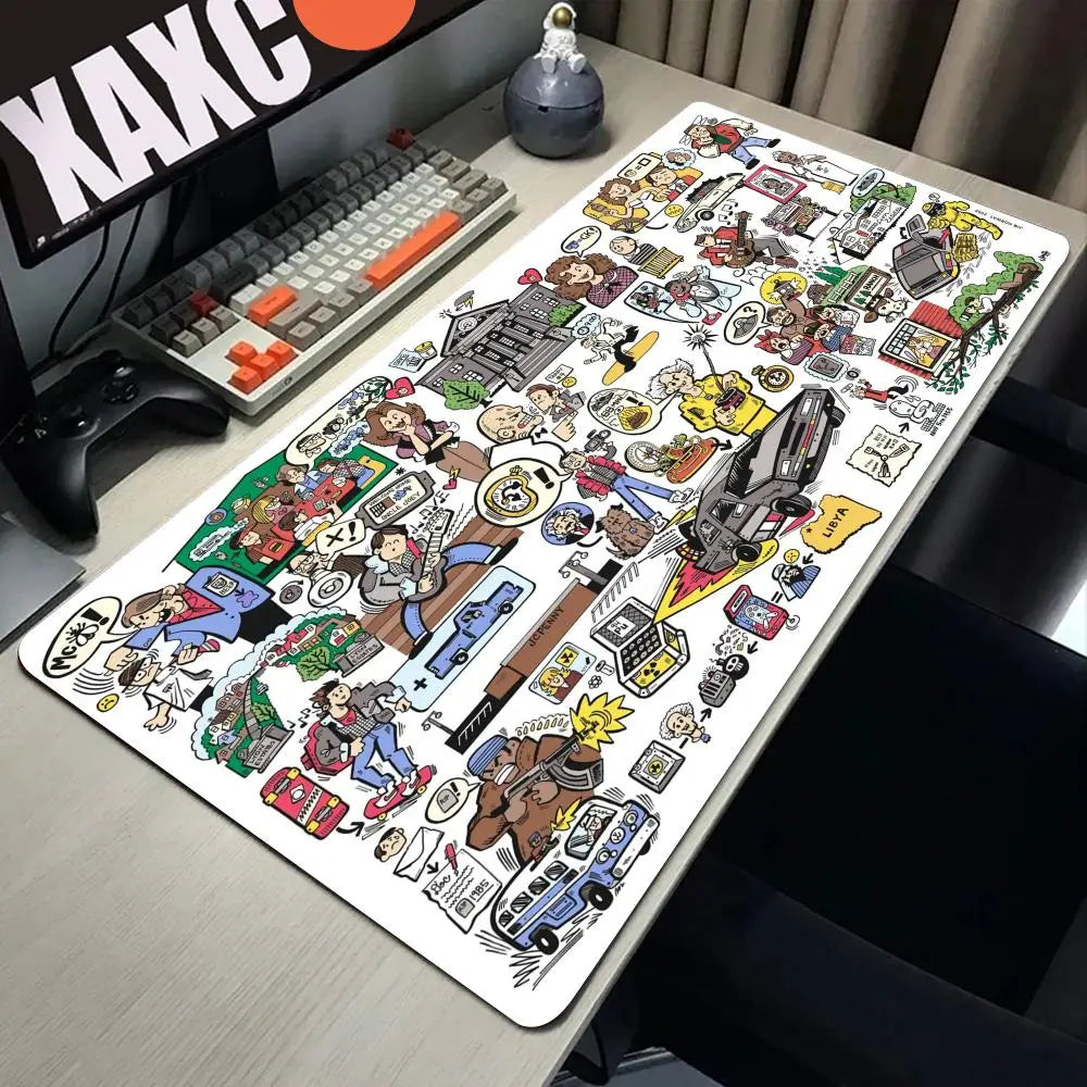 DeLorean DMC-12 Mousepad Series