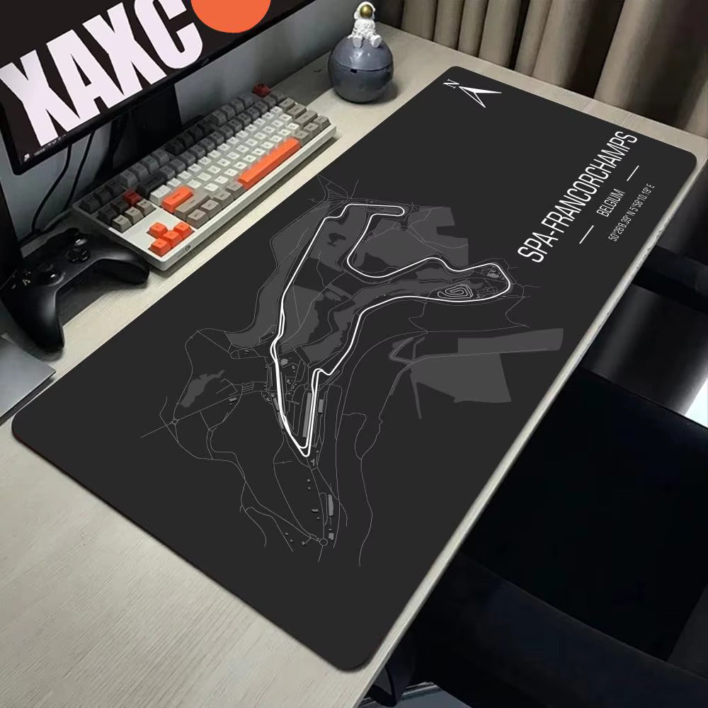 Formula 1 Racetrack Mousepads