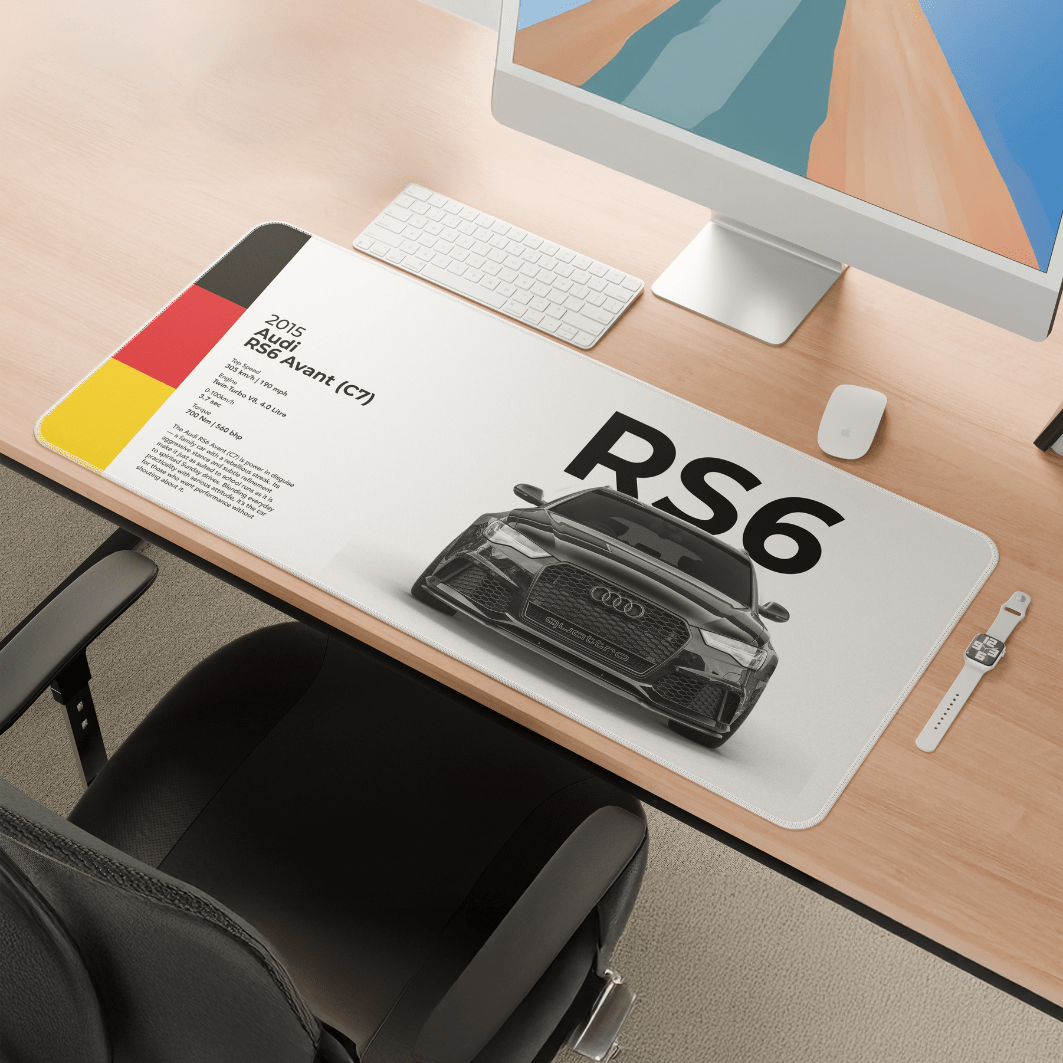 Audi RS6 Avant (C7) Mousepad - car - artistry