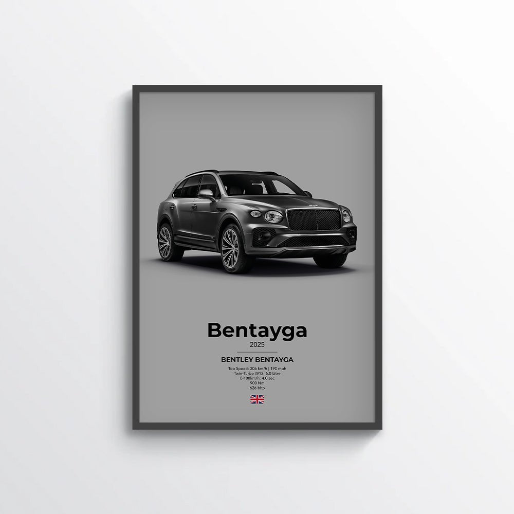 Bentley Bentayga Poster - car - artistry