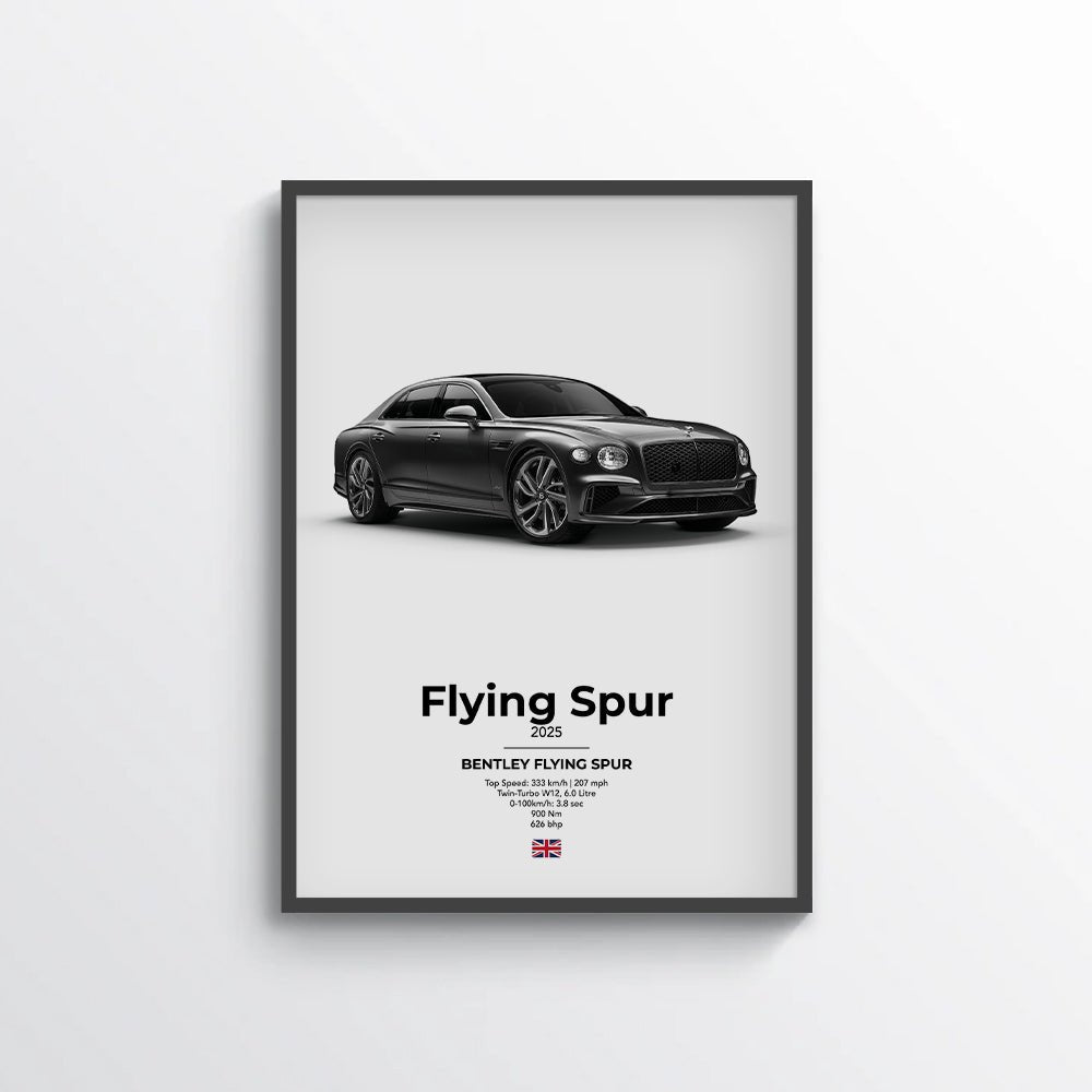 Bentley Flying Spur Poster - car - artistry