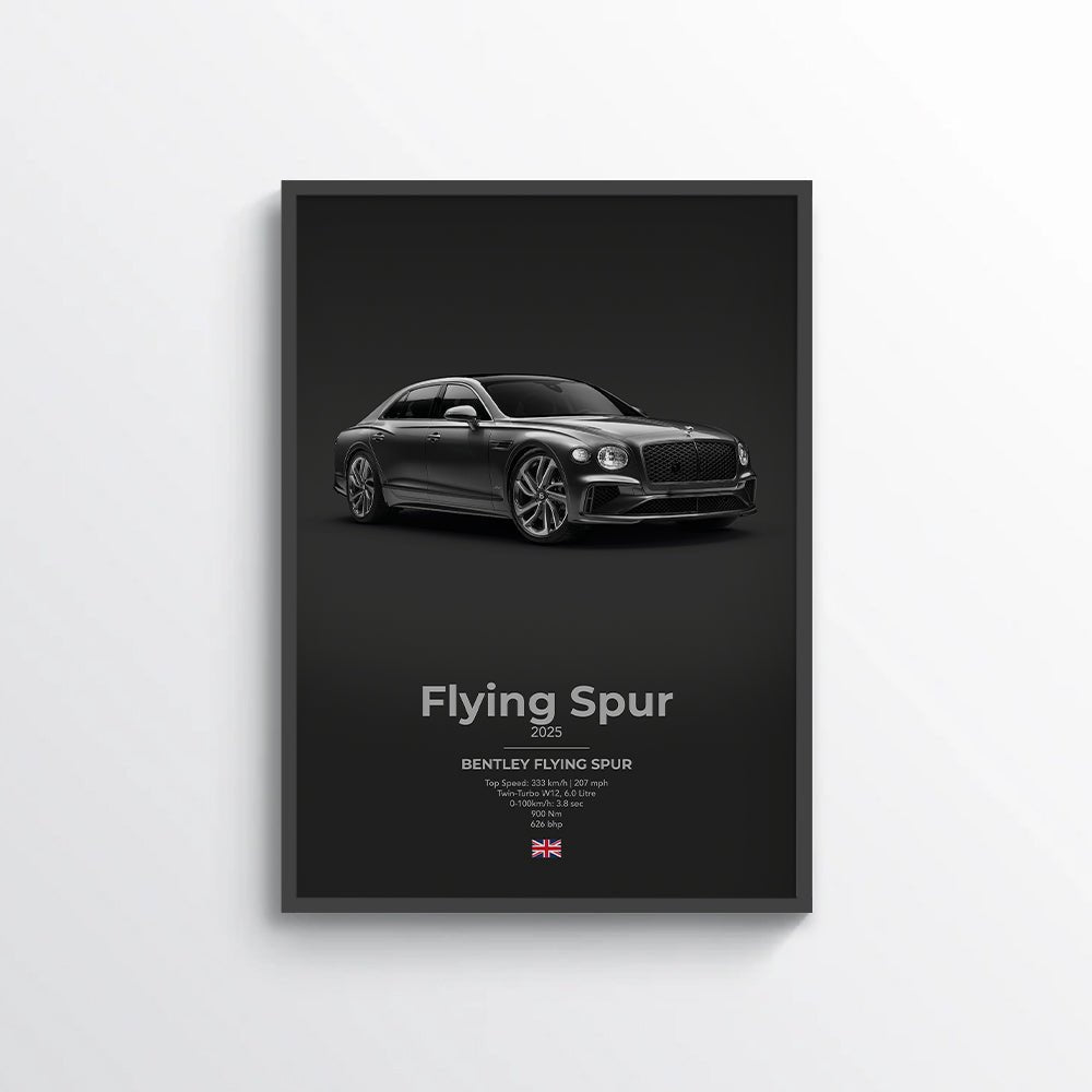 Bentley Flying Spur Poster - car - artistry
