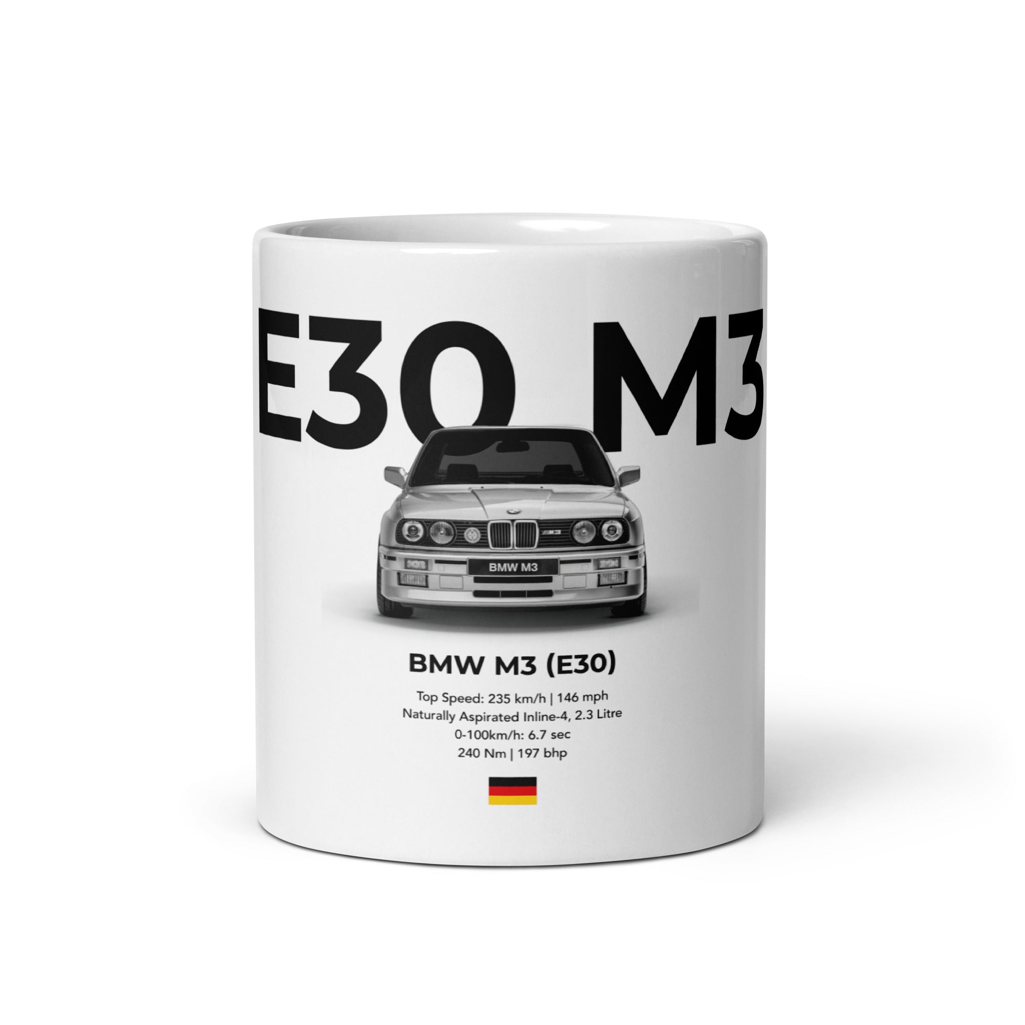 BMW E30 M3 Mug - car - artistry