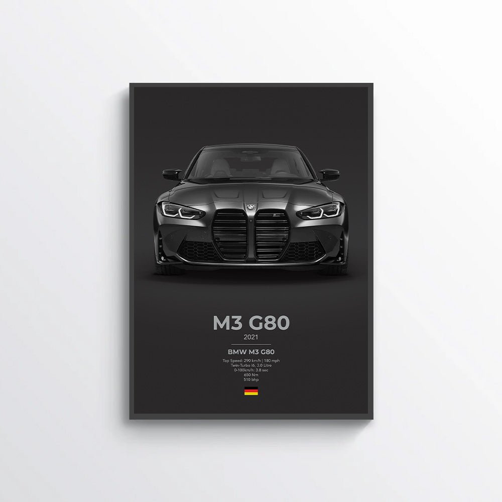 BMW M3 G80 Poster - car - artistry
