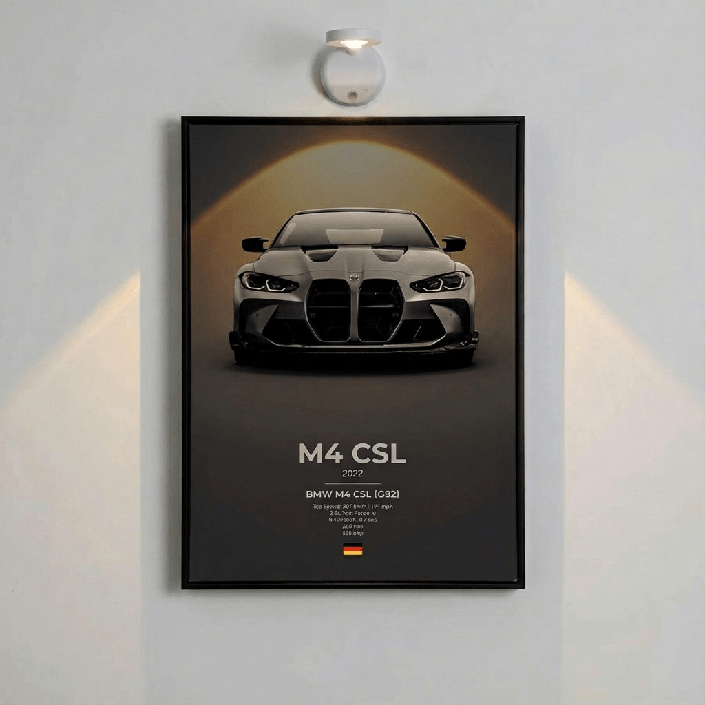 BMW M4 CSL (G82) Poster - car - artistry