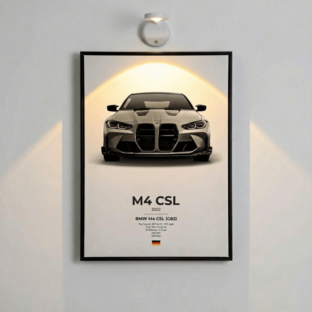 BMW M4 CSL (G82) Poster - car - artistry