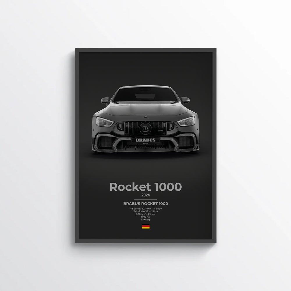 Brabus Mercedes Rocket 1000 Poster - car - artistry