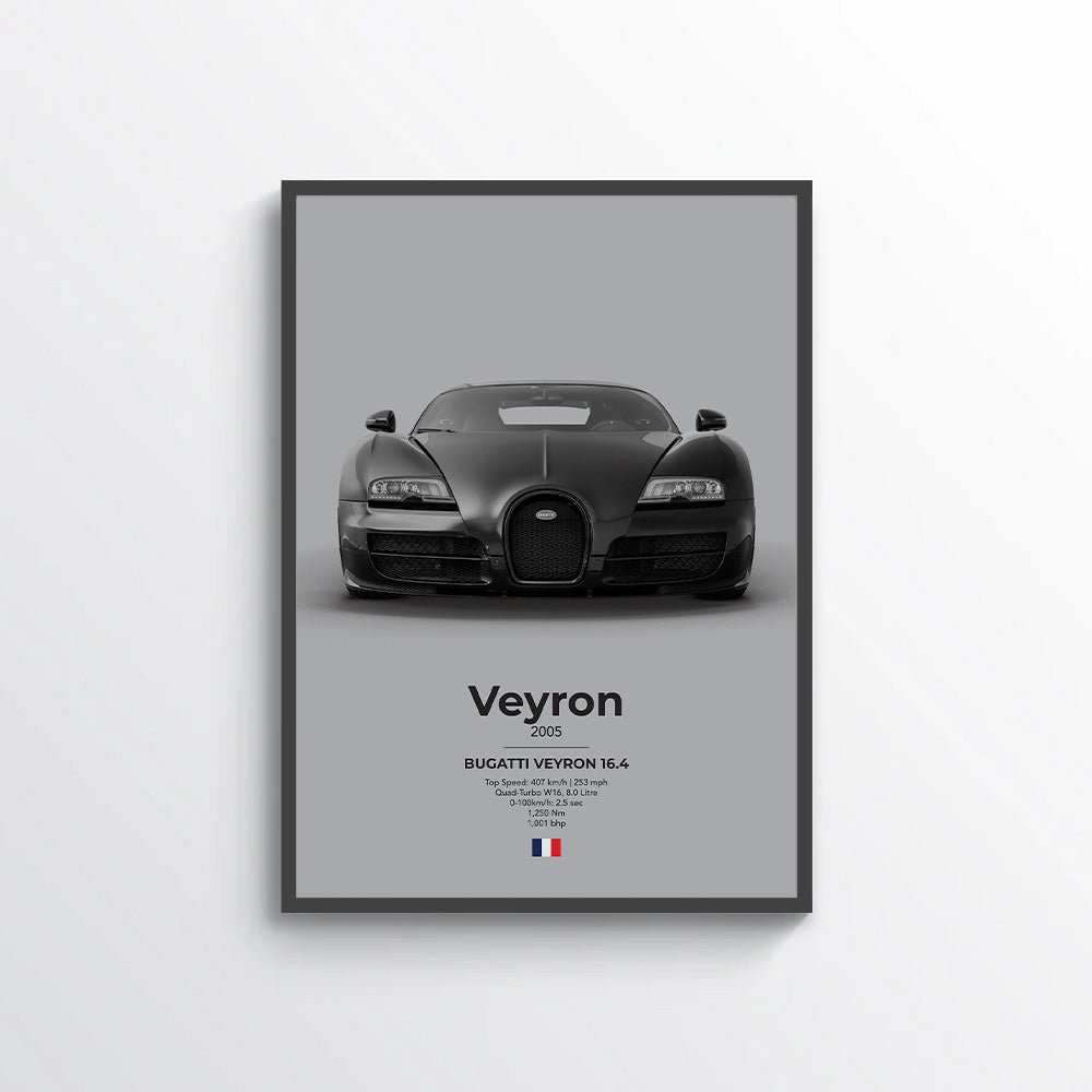 Bugatti Veyron Poster - car - artistry