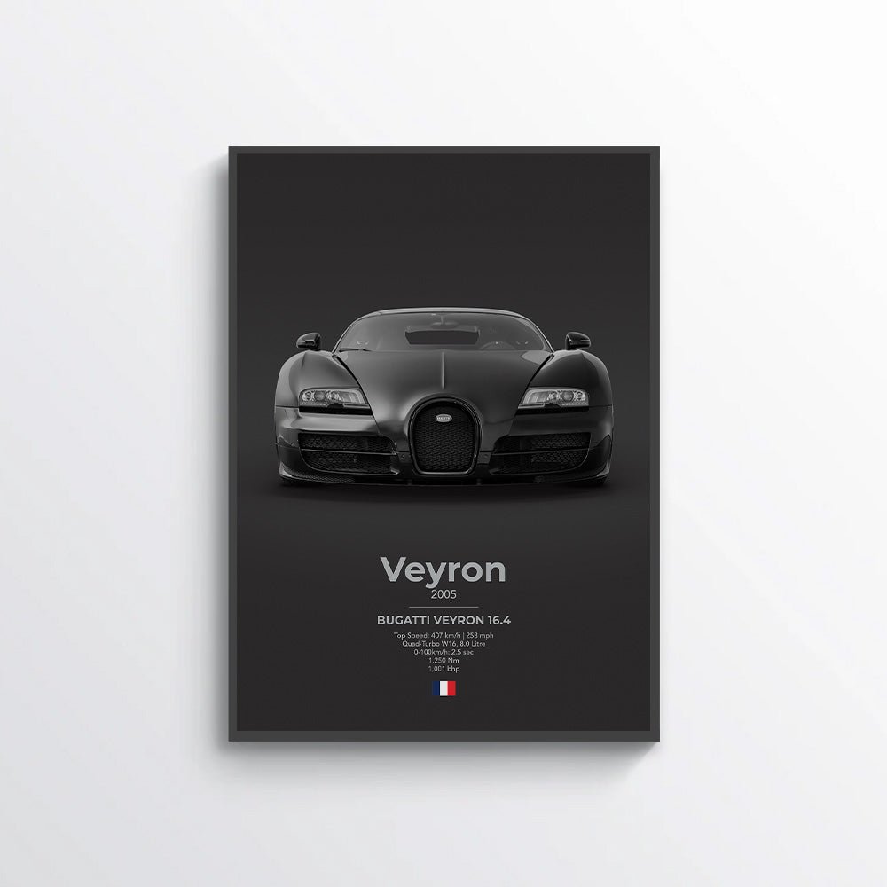 Bugatti Veyron Poster - car - artistry