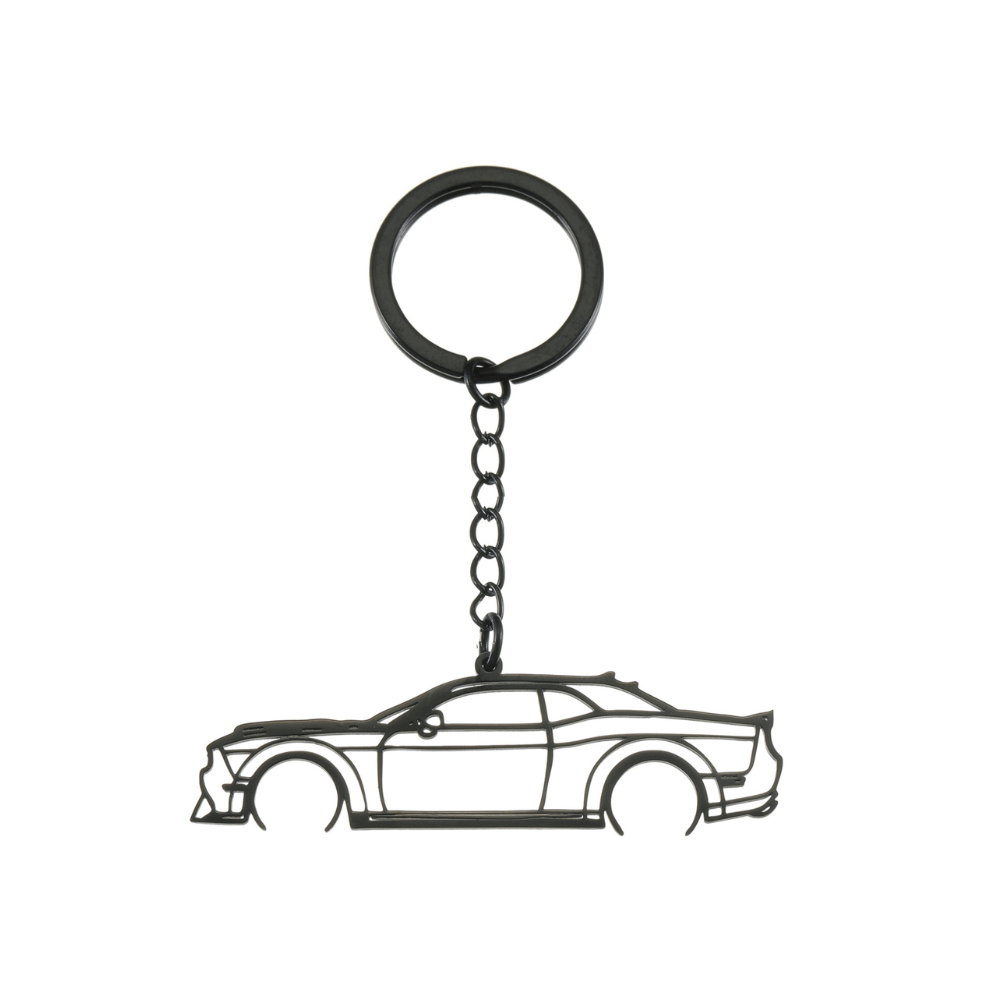 Dodge Challenger SRT Keychain - car - artistry