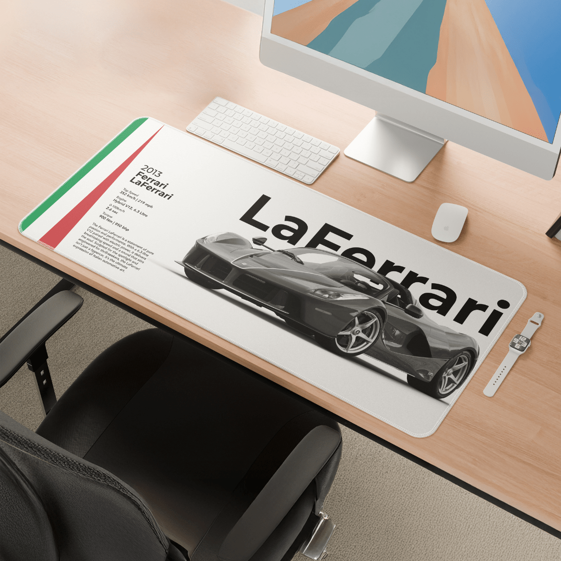 Ferrari LaFerrari Mousepad - car - artistry