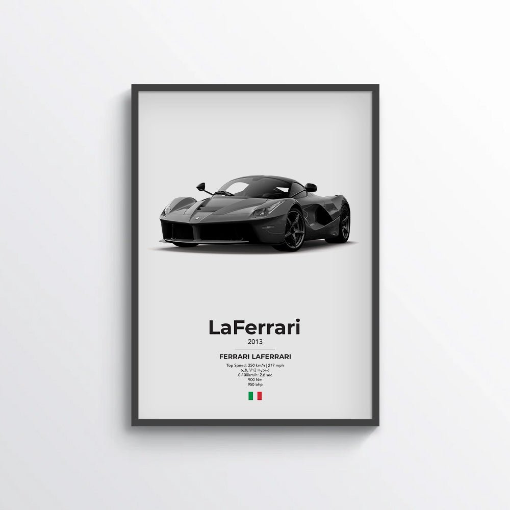 Ferrari LaFerrari Poster - car - artistry
