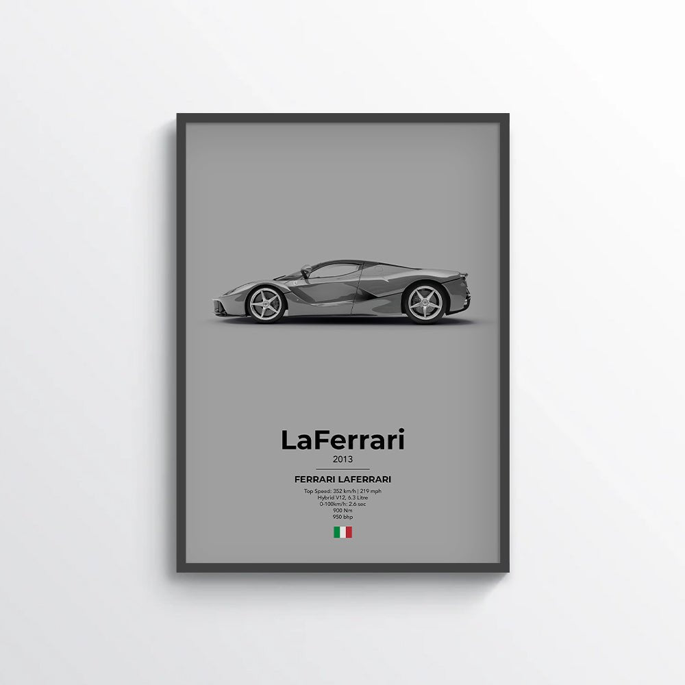Ferrari LaFerrari Poster - car - artistry
