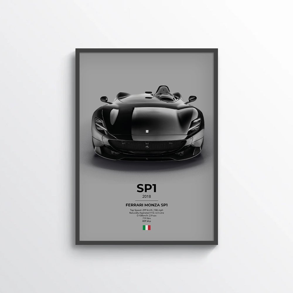 Ferrari Monza SP1 Poster - car - artistry