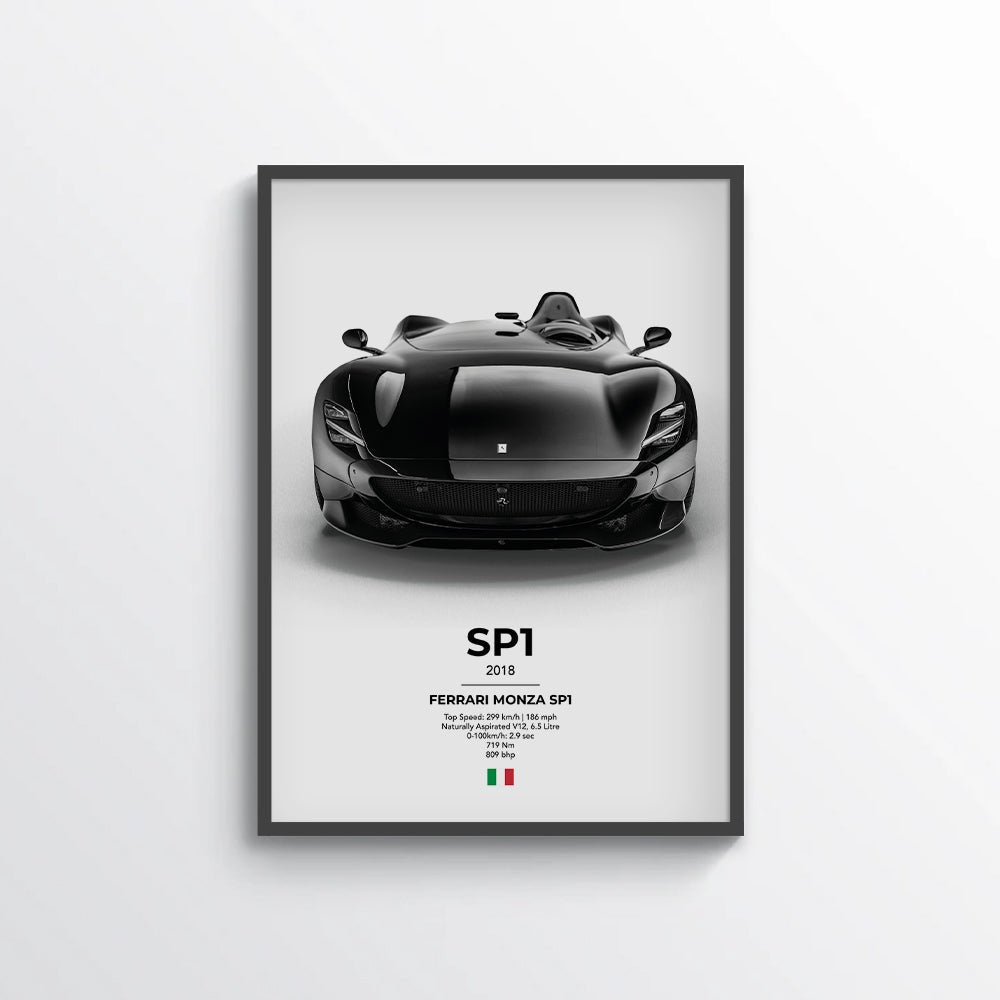 Ferrari Monza SP1 Poster - car - artistry