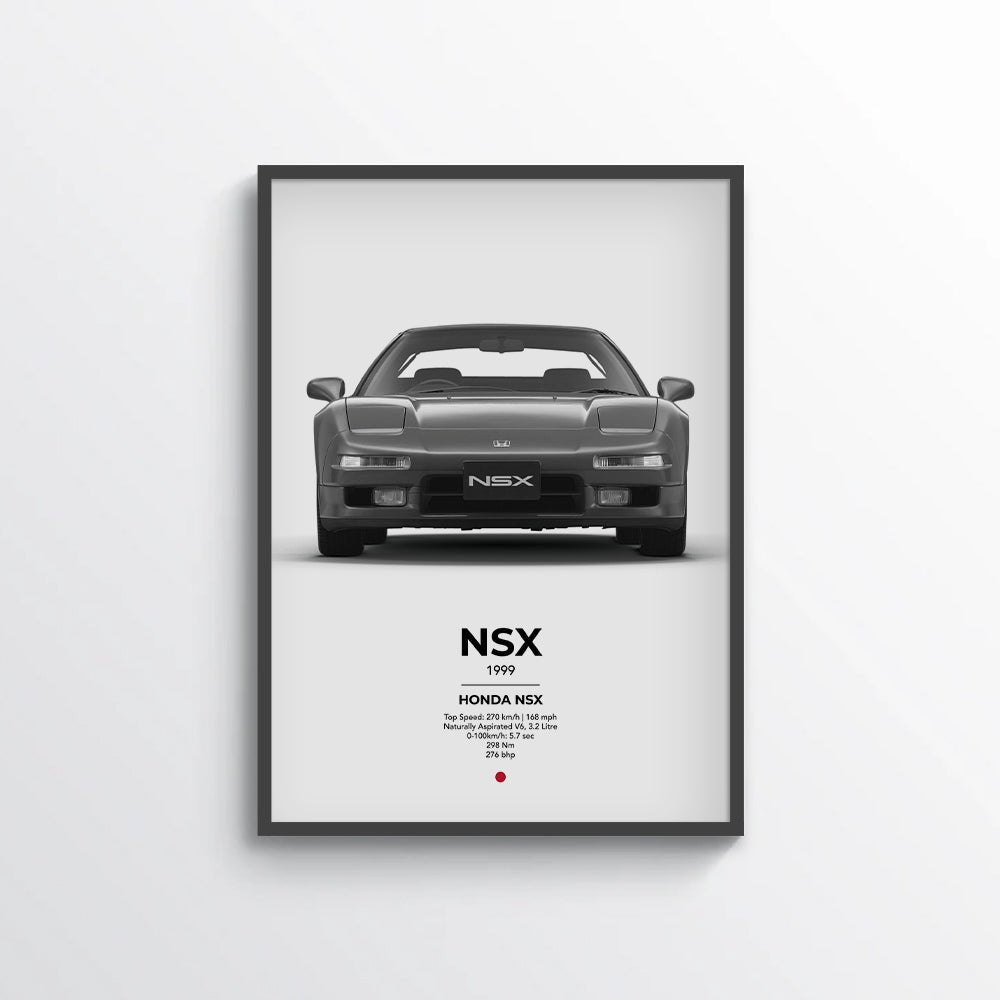 Honda NSX Poster - car - artistry