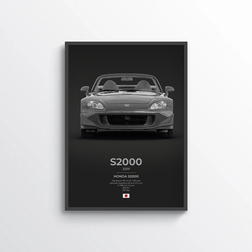 Honda S2000 Poster - car - artistry