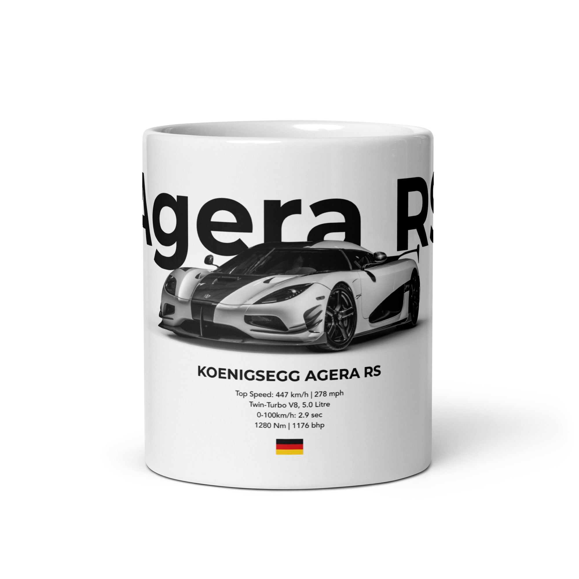 Koenigsegg Agera RS Mug - car - artistry
