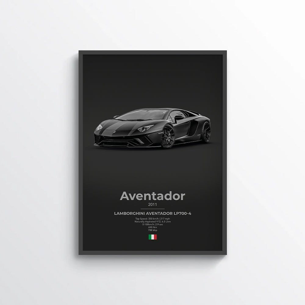 Lamborghini Aventador LP700 - 4 Poster - car - artistry