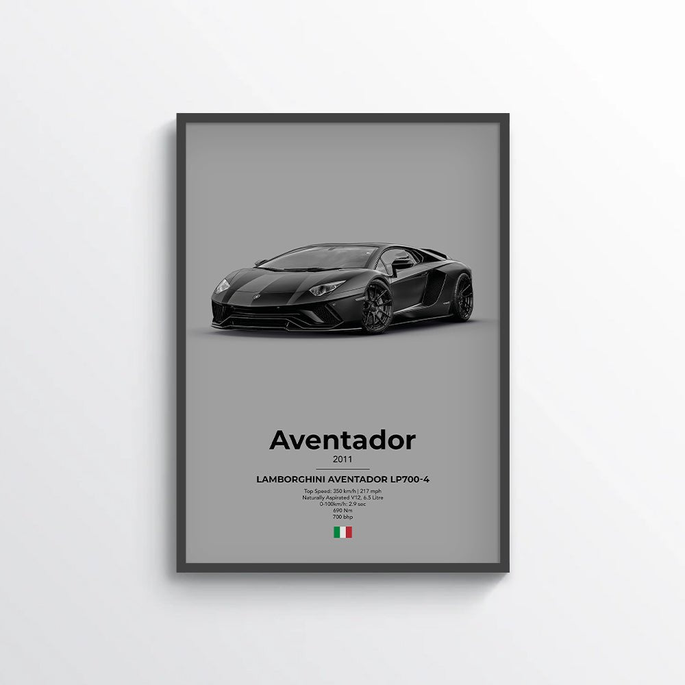 Lamborghini Aventador LP700 - 4 Poster - car - artistry