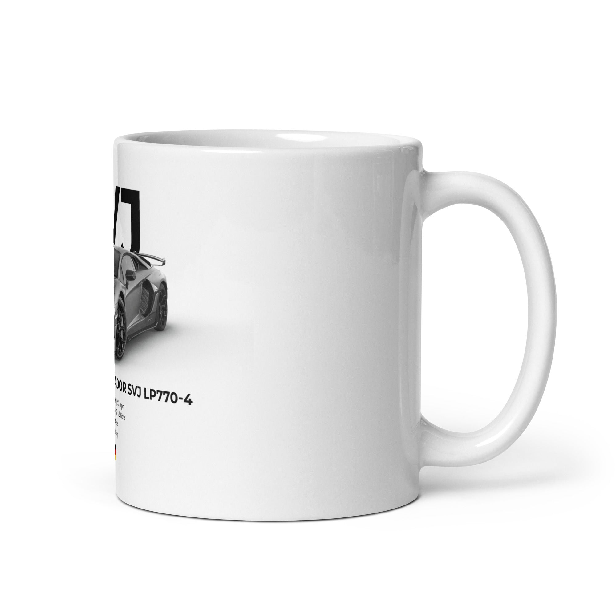 Lamborghini Aventador SVJ Mug - car - artistry