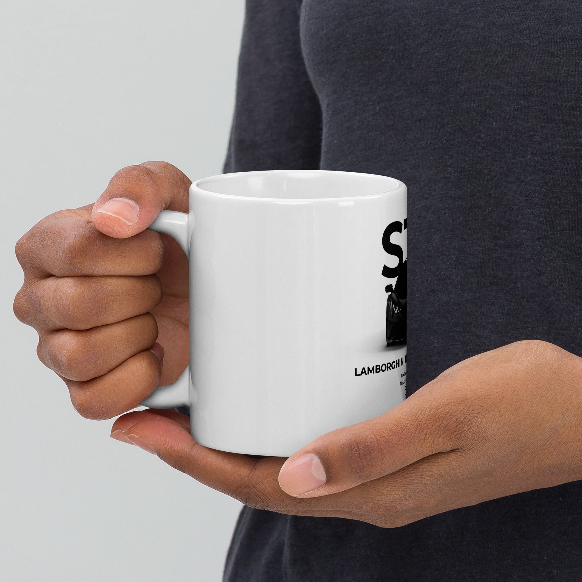 Lamborghini Huracan STO Mug - car - artistry