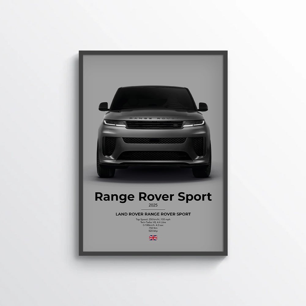 Land Rover Range Rover Sport Poster - car - artistry