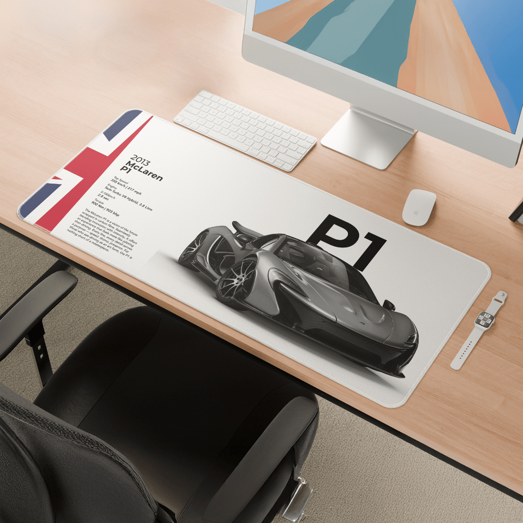 McLaren P1 Mousepad - car - artistry