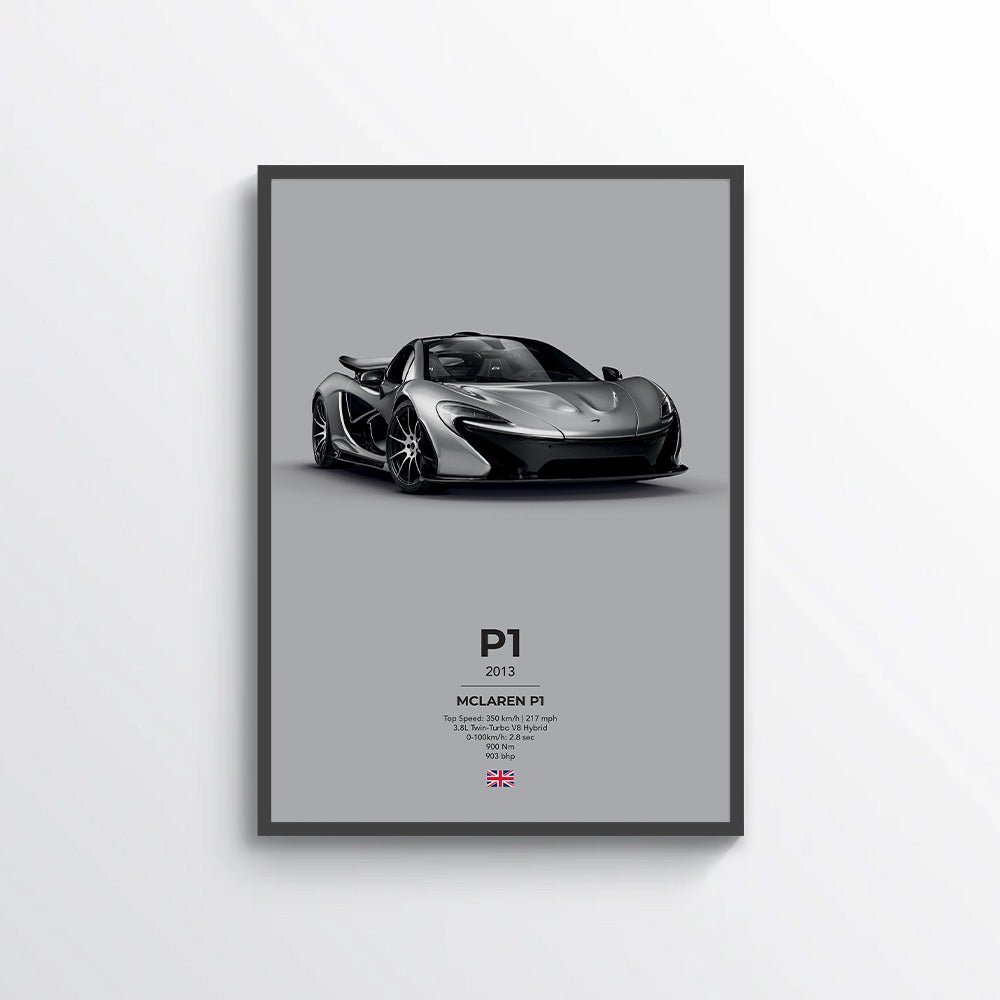 McLaren P1 Poster - car - artistry