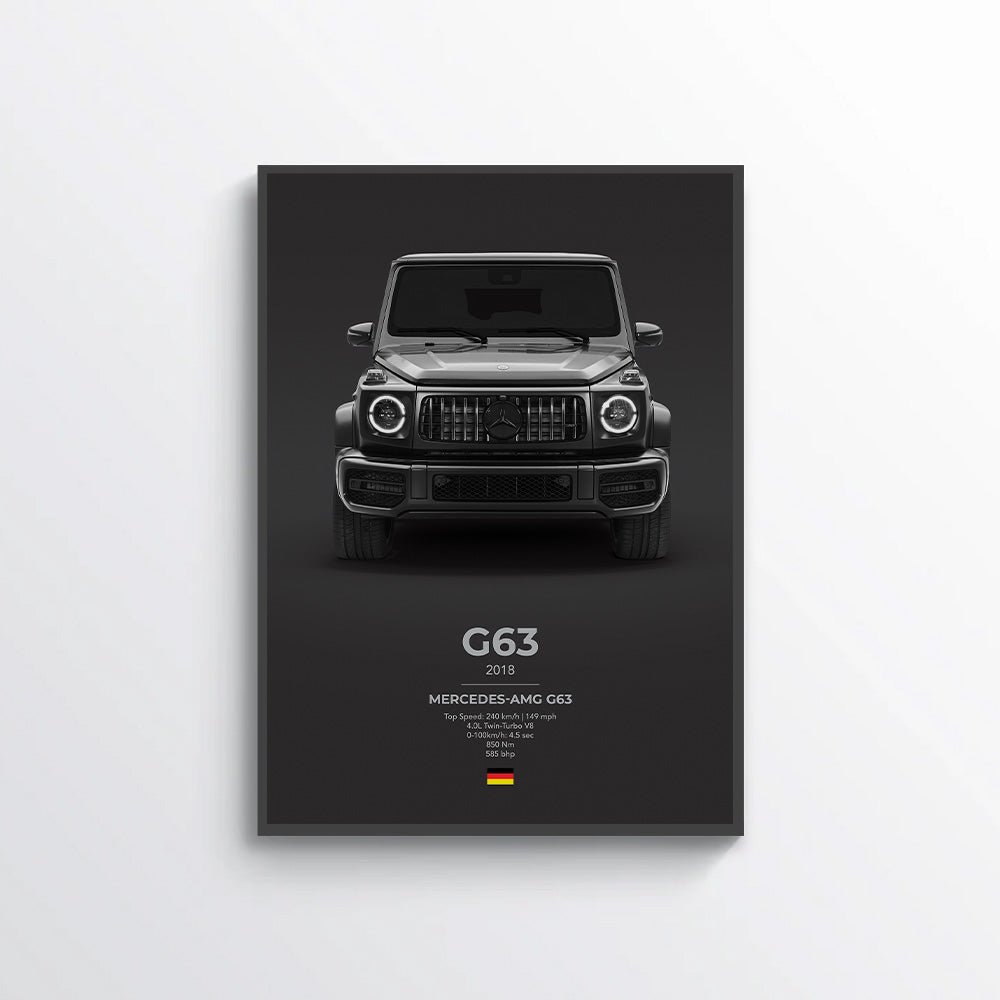Mercedes AMG G63 Poster - car - artistry