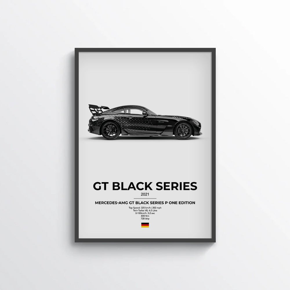 Mercedes AMG GT Black Series P ONE Edition - car - artistry