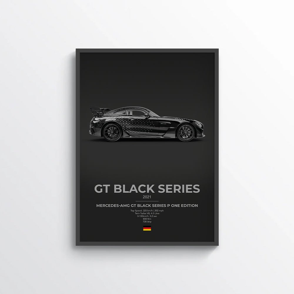Mercedes AMG GT Black Series P ONE Edition - car - artistry