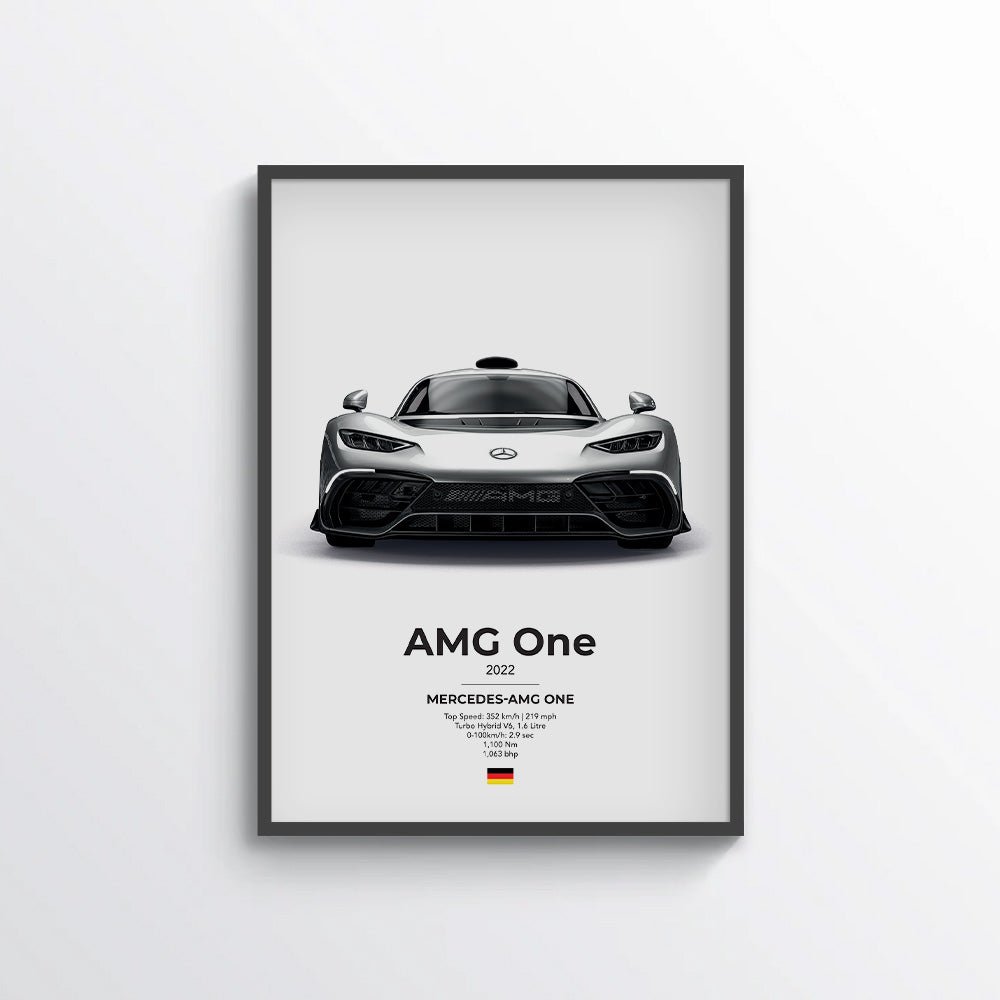 Mercedes AMG One Poster - car - artistry
