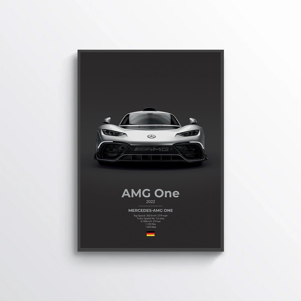 Mercedes AMG One Poster - car - artistry