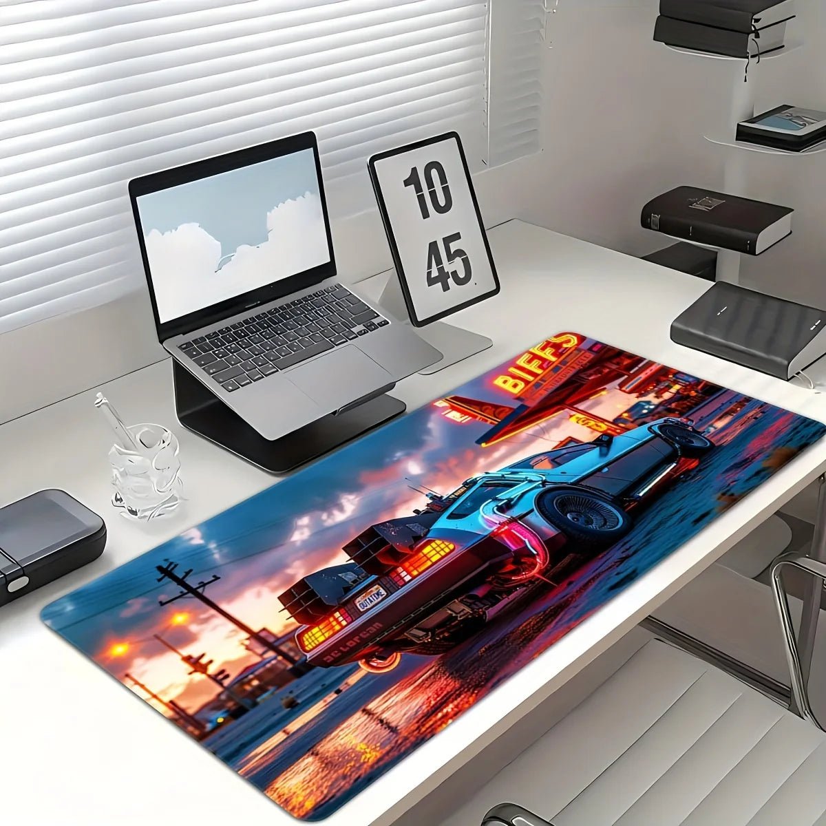 Neon Streets Mousepads - car - artistry