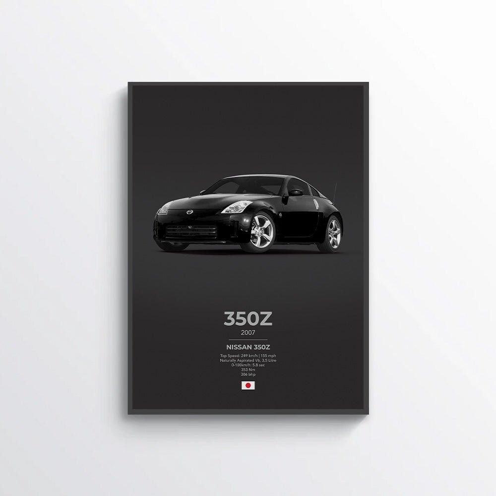 Nissan 350Z Poster - car - artistry