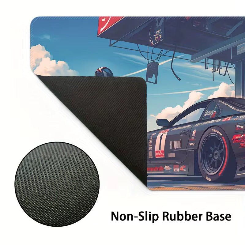 Nissan Skyline R32 – Pit Stop Edition Mousepad - car - artistry