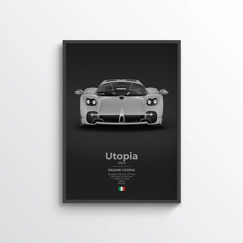 Pagani Utopia Poster - car - artistry